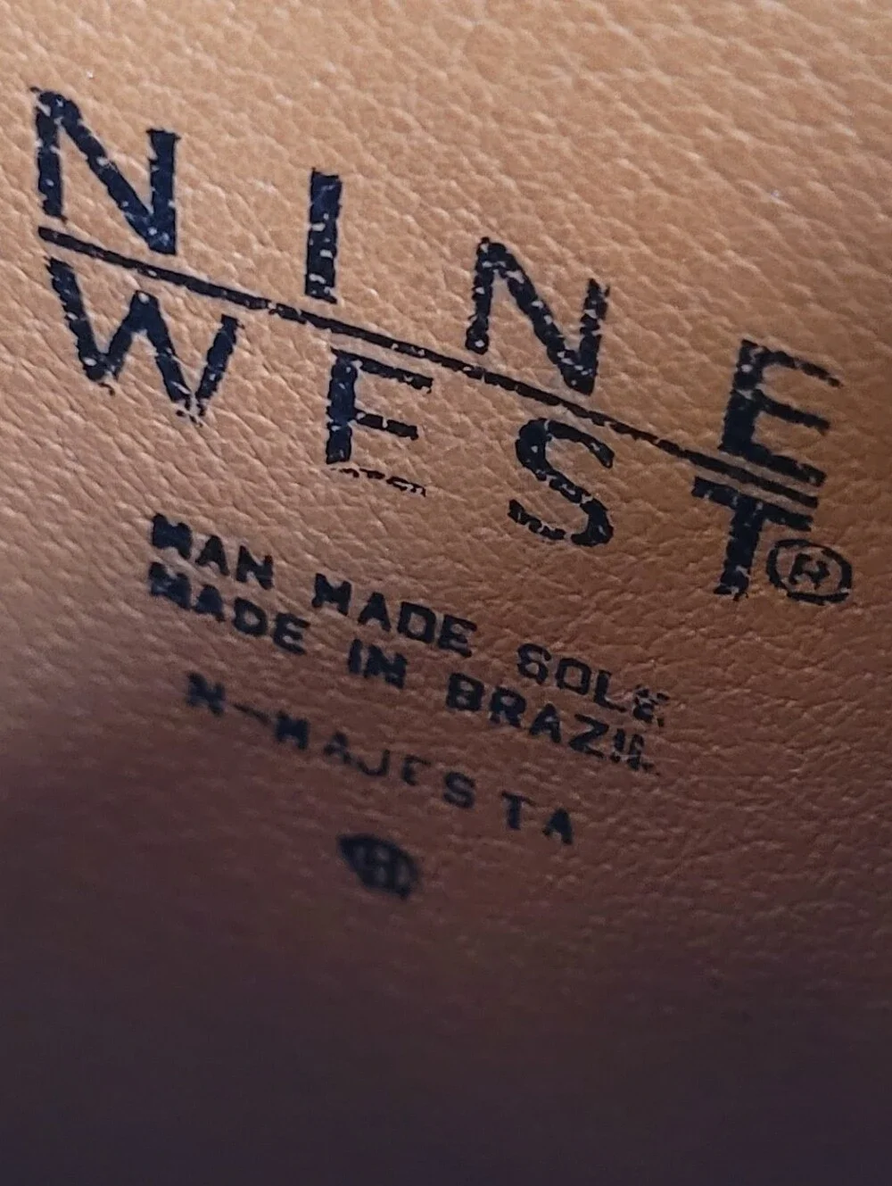 Nine West Majesta Brown Leather Riding Boots Size 7.5 - Picture 8 of 10